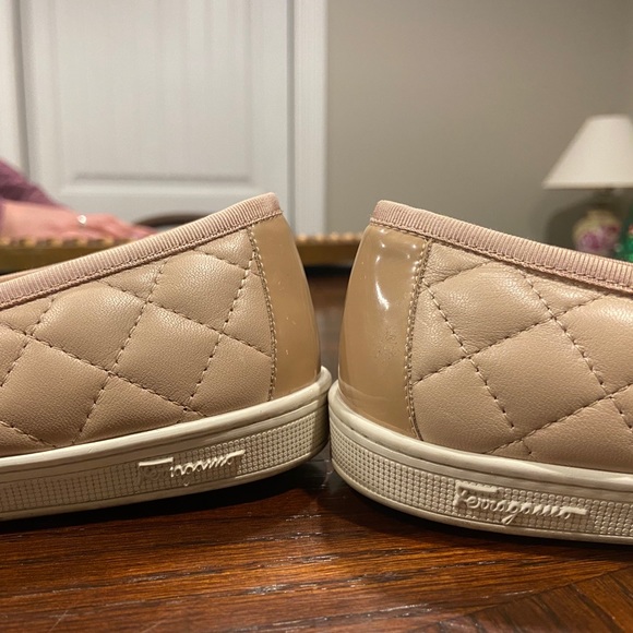 Salvatore Ferragamo Leather Slip-on Sneaker Flat - Picture 9 of 9